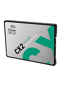 Ô cứng SSD Team 256GB CX2 Sata III 2.5inch - Hàng chính hãng Viễn Sơn phân phối