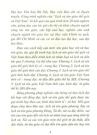 Lịch Sử Tôn Giáo Thế Giới Và Việt Nam (Tái bản) - PGS.TS. Nguyễn Phú Lợi