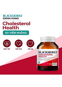 Viên Uống Hỗ Trợ Giảm Cholesterol Ngăn Ngừa Bệnh Tim Mạch Blackmores Cholesterol Health Lọ 60 Viên