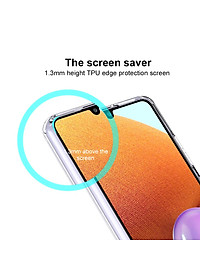 Ốp lưng silicon dẻo cho  Samsung Galaxy A32 5G hiệu Ultra Thin trong suốt mỏng 0.6mm độ trong tuyệt đối chống trầy xước - Hàng nhập khẩu