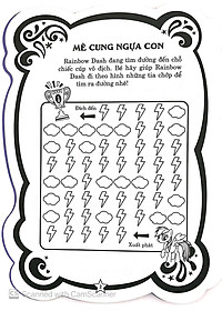 Sách Pony Tô Màu Và Các Trò Chơi - Tập 1