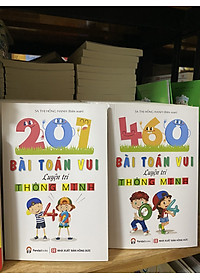 Sách - Combo Bé Học Nhanh - Nhớ Lâu 201 Bài Toán Vui Luyện Trí Thông Minh - 460 Bài Toán Vui 