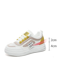 Giày thể thao nữ chất liệu da mềm mại, phong cách cá tính năng dộng – GNU2044