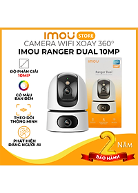 Nơi bán Camera Imou Ranger Dual 6MP - Camera kép trong nhà, Đàm thoại 2 chiều, Có màu ban đêm