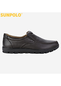 Giày Mọi Nam Da Bò Sunpolo SUMU1732DN