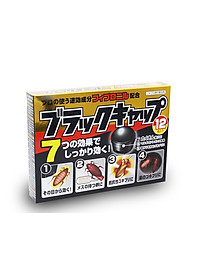 Combo 12 Viên Diệt Gián Nhật Bản Mùi Hương Dễ Chịu, Hiệu Quả Nhanh Chóng Tặng Kèm Khăn Lau Tay PaKaSa - Nội địa Nhật