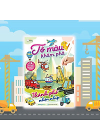 Sách Tô màu khám phá