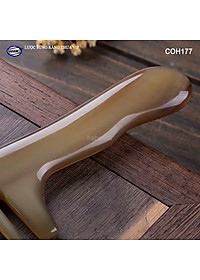 Lược sừng răng thưa xuất Nhật hàng VIP (Size: XL - 19cm) COH177 - Cho tất cả các loại tóc /xoăn /xù /rối - Chăm sóc tóc
