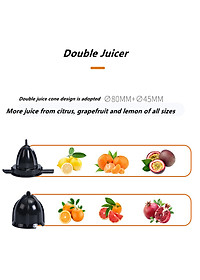 Máy vắt cam cao cấp thương hiệu Canmax CJ-186 - Chất liệu: Inox 304 - Dung tích: 1000ml - Công suất: 120W - Hàng Nhập Khẩu