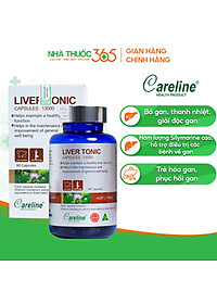 Viên Uống Careline Liver Tonic Bảo Vệ Cải Thiện Chức Năng Gan - Hộp 60 Viên