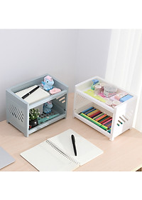 Kệ Nhựa Đựng Vật Dụng 2 Tầng GROFA - Hàng Chính Hãng , Giao màu ngẫu nhiên