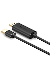 Dây USB 2.0 (Data Link) truyền dữ liệu giữa các máy tính UGREEN US166 - Hàng Chính Hãng