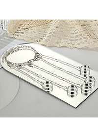 Chuỗi disco kết hợp nhẫn punk sáng tạo vòng mở liền ngón phong cách Âu Mỹ