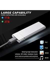 Ổ Cứng Di Động SSD 16TB 8TB USB 3.1 Cho Máy Tính