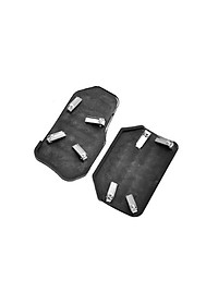 BỘ 2 MIẾNG ỐP CHÂN GA CHÂN PHANH INOX XE SỐ TỰ ĐỘNG