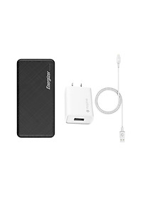 Combo Pin Energizer 10,000mAh UE10053 + Sạc nhanh Mophie 10W kèm Cáp A to Lightning 1M - HÀNG CHÍNH HÃNG