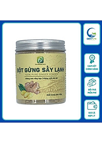 Bột Gừng Đông Y Sấy Lạnh The Moshav Farm Dùng Làm Gia Vị Nấu Ăn, Trà Gừng, Ngâm Chân, Giảm Cân Và Nhiều Công Dụng Khác Hũ 100Gr