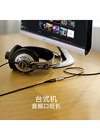 Cáp nối dài loa Ugreen 40675 dài 2m chính hãng hỗ trợ mic