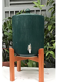 Bình nước sứ Bát Tràng dáng trụ dung tích 4 lít