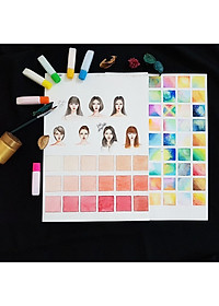 Màu nước Pentel HTP 12/18/24 màu dạng tuýt màu sắc phong phú đa dạng vẽ được trên nhiều chất liệu