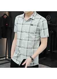 Áo Sơ Mi Nam Ngắn Tay Caro MR3 Thời Trang Cao Cấp PONIVA Chất Vải Cao Cấp Mềm Mại Thấm Hút Mồ Hôi Tốt