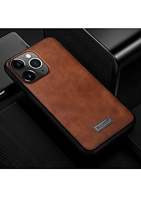 Ốp Lưng Da SULADA Viền silicon cho iPhone 11 Pro - Hàng Chính Hãng