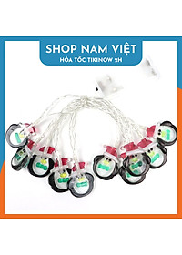 Dây Đèn Led Fairy Light Trang Trí Giáng Sinh Biểu Tượng Cây Thông, Người Tuyết, Ông Già Noel - Chính Hãng NAVIVU