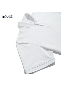 Áo thun nam Polo NOVELTY trơn màu cổ bo 210128N
