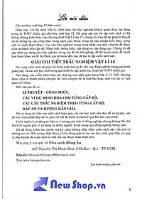 Giải Chi Tiết Trắc Nghiệm Vật Lí 12 (Tái Bản)