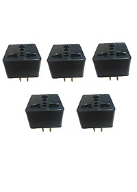 Bộ 5 Ổ cắm nối đa năng chân cắm dẹp LIOA