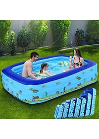 Bể bơi phao bơi cho bé 3 tầng đủ kích cỡ