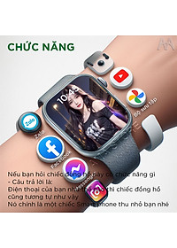 Đồng hồ Thông minh Android Camera xoay 180 màn hình cong AMA Smartwatch S16 Black Lắp sim nghe gọi độc lập Kết nối Wifi Tải app CH. Play như Điện thoại FB Skyper xem phim chơi game cho Trẻ em Học sinh Người lớn AMA Smartwatch S16 2024 hàng nhập khẩu