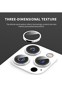 Kính Camera Titanium Dành Cho Iphone 15 Pro/ Iphone 15 Promax MIPOW KINGBULL TITANSHIELD PROTECTOR – Hàng Chính Hãng