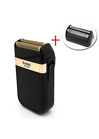 Máy cạo khô siêu sát siêu trắng KEMEI KM 2024 chuyên dùng cho gia đình,cắt tiệm, salon, baber shop