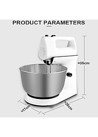 Máy trộn bột, đánh trứng cao cấp nhãn hiệu DSP KM3015 dung tích chứa 4 lít, công suất 300W - Hàng nhập khẩu 