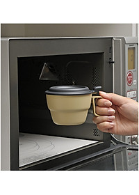 Ly nhựa cao cấp có nắp chống tràn Inomata hàng nội địa Nhật Bản