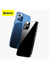 Ốp lưng trong suốt Baseus Simple Case dùng cho iPhone 12 mini / iPhone 12 / iPhone 12 Pro / iPhone 12 Promax (Ultra Slim, High Transparent, Soft TPU Silicone)_ Hàng Nhập Khẩu 
