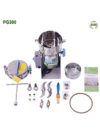 Máy xay bột mịn PG300. Xay liên tục mạnh mẽ hàng đầu Việt Nam. Hàng chính hãng Thái Lan chất lượng cao.