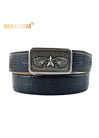 Thắt lưng nam da thật cao cấp nhãn hiệu Macsim tw022