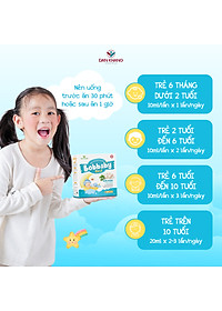 Siro ăn ngủ ngon cho bé BobBaby Dân Khang cải thiện chứng biếng ăn giúp bé ăn ngon ngủ sâu giấc hộp 20 ống x 10ml