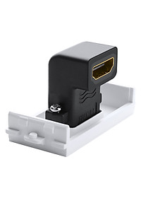 Đế HDMI âm tường bẻ góc 90 độ Ugreen 20318 - Hàng chính hãng