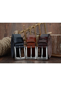 Thắt Lưng Da Bò Chính hãng COWATHER XF018 Nâu Vàng