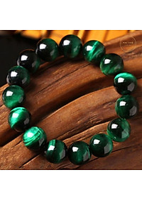 Vòng Tay Đá Mắt Hổ Xanh Lá Cho Người Mệnh Mộc Và Mệnh Hỏa