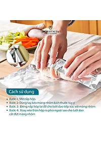 Màng nhôm (giấy bạc) Laspalm chính hãng bảo quản thực phẩm MNTP00003179