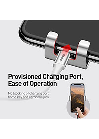 Giá Đỡ Điện Thoại Baseus Gắn Lỗ Điều Hòa Xe Hơi - Hàng Chính Hãng