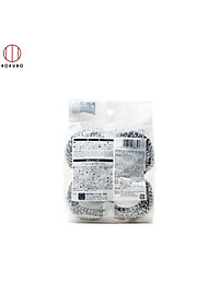 Set 04 miếng cọ xoong nồi có lót mút Kokubo 50g - made in Japan