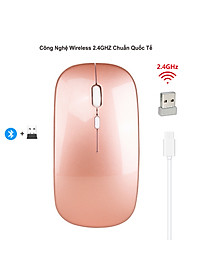 Chuột không dây Bluetooth  HXSJ M90 - Hàng chính hãng