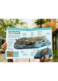 Sách Ai Cập Cổ Đại - Ancient Egypt - Sách Lịch Sử, Câu chuyện về nền văn minh bên bờ sông Nile, Bìa Cứng, In Màu