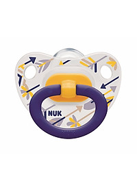 Bộ 2 Ti Giả Silicone Classic Nuk NU01806 (0-6 tháng) - Mẫu Ngẫu Nhiên