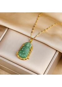 Dây chuyền mặt phật ngọc